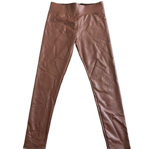 Brown Leather tights